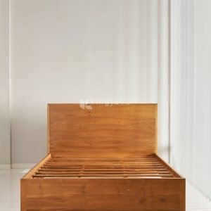 Dudukan Tempat Tidur Minimalis Kayu Jati Solid
