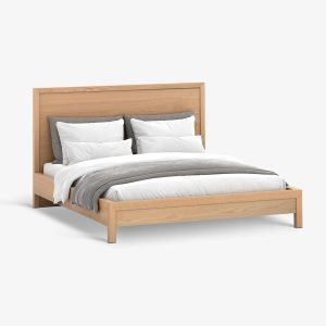 Tempat Tidur Kayu Minimalis - Desain Modern | Aethel