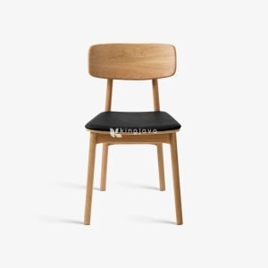 Kursi Makan Kayu Solid Minimalis Modern - Aurelian