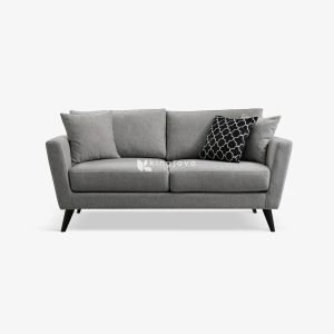 Sofa Dua Dudukan Kain Linen Modern Minimalis - Meridian