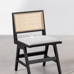 Kursi Makan Rotan Minimalis Kayu Solid Ravenwood