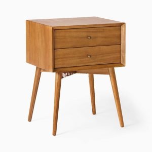 Nakas Jati Mid-Century Atlas Elegan & Fungsional