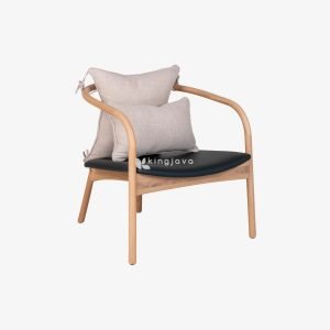 Kursi Lounge Kayu | Desain Minimalis Modern