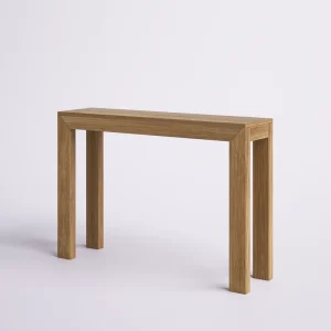Meja Konsol Kayu Solid Minimalis Modern